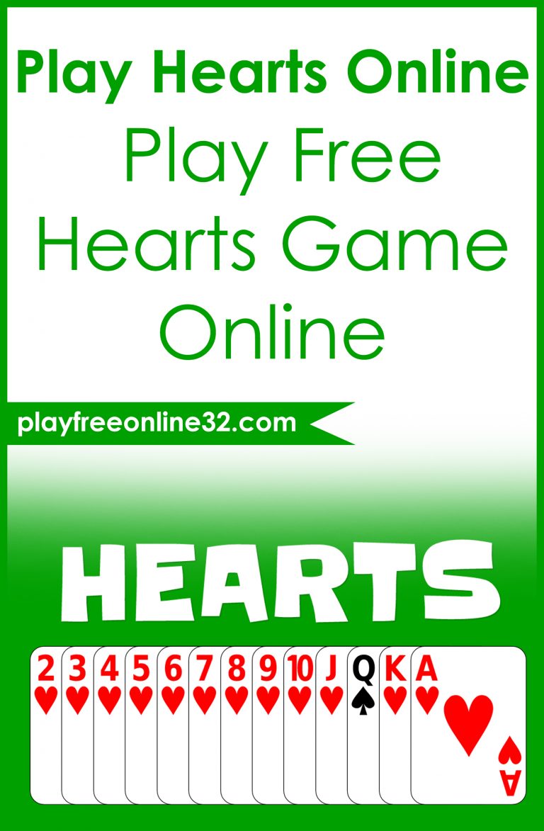 Free Online Hearts • Play Free Hearts Card Game