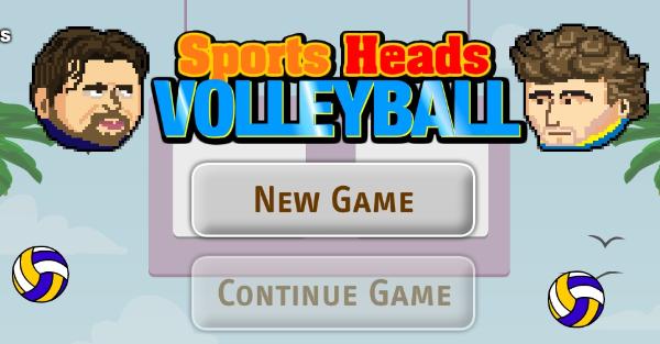 Volleyball Heads • Play Sports Heads Volleyball Unblocked Game Online